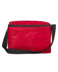 Liberty Bags 1691 Value 6-Pack Cooler (Color: Red)