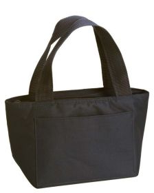 Liberty Bags 8808 Simple and Cool Recycled Cooler Bag (Color: Black)